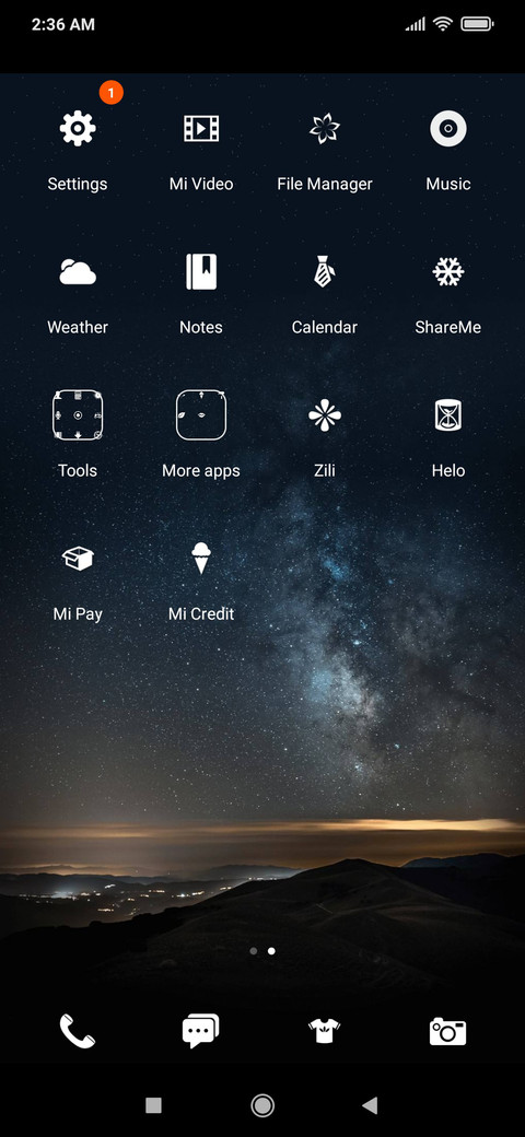 Starry Night screenshot