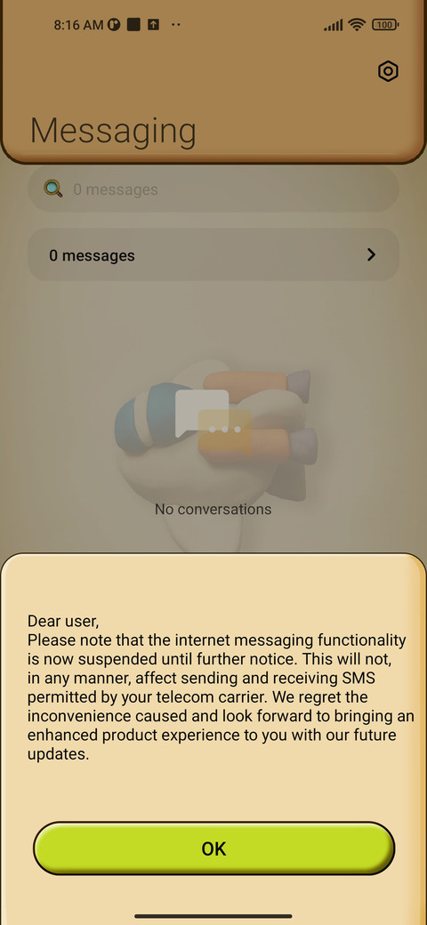 Clay ControlCenter screenshot