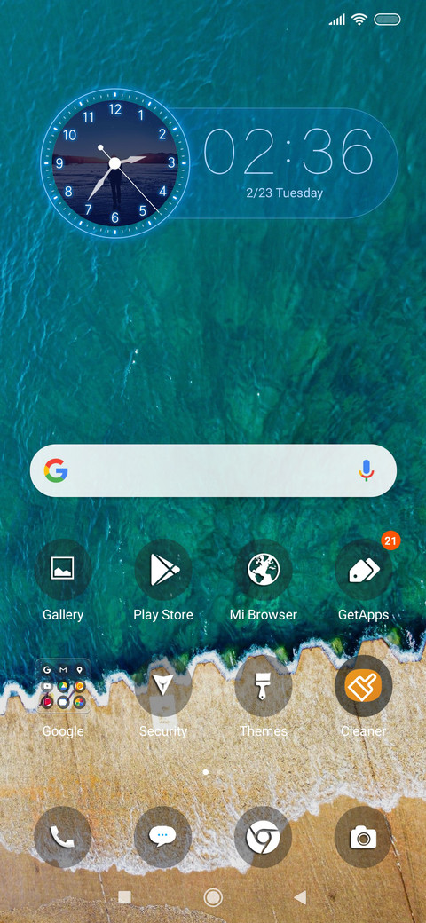 View to screenshot