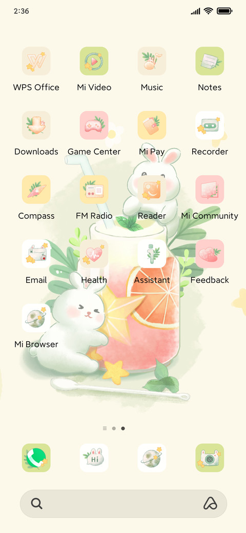 Sweet drinks screenshot