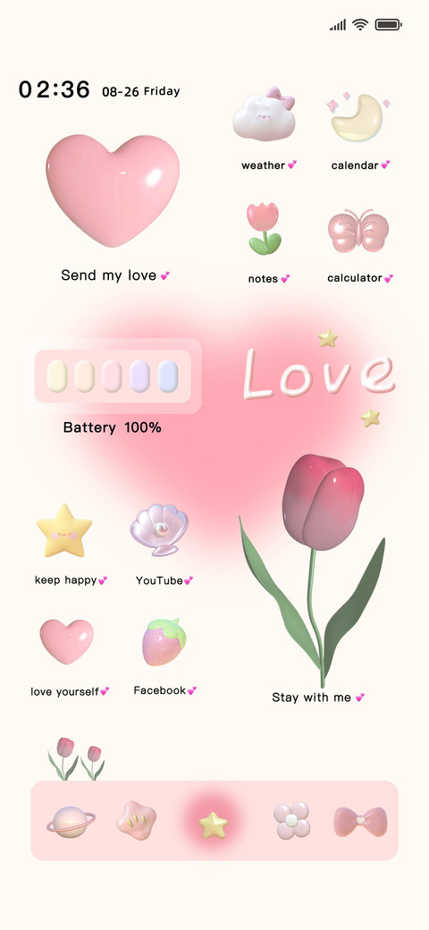 3D tulip romance screenshot