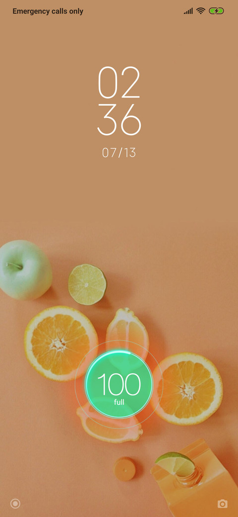 Orange screenshot