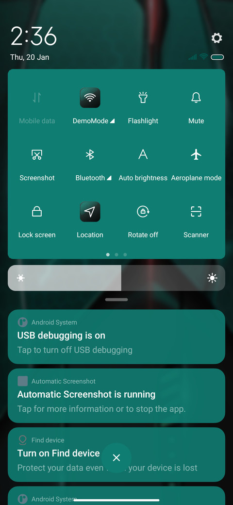 Grid metal screenshot