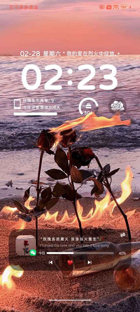 海岸 浪吻玫瑰 screenshot
