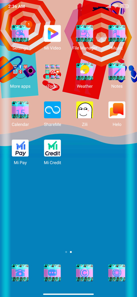 Holiday screenshot