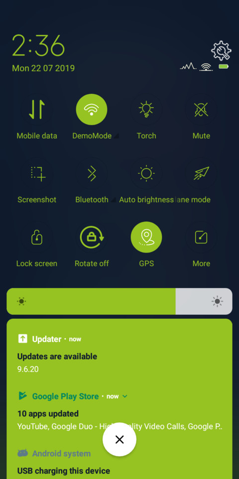 MNavy Green screenshot