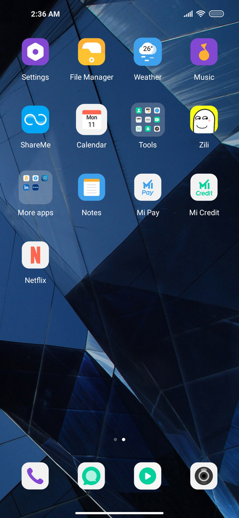 reflection screenshot
