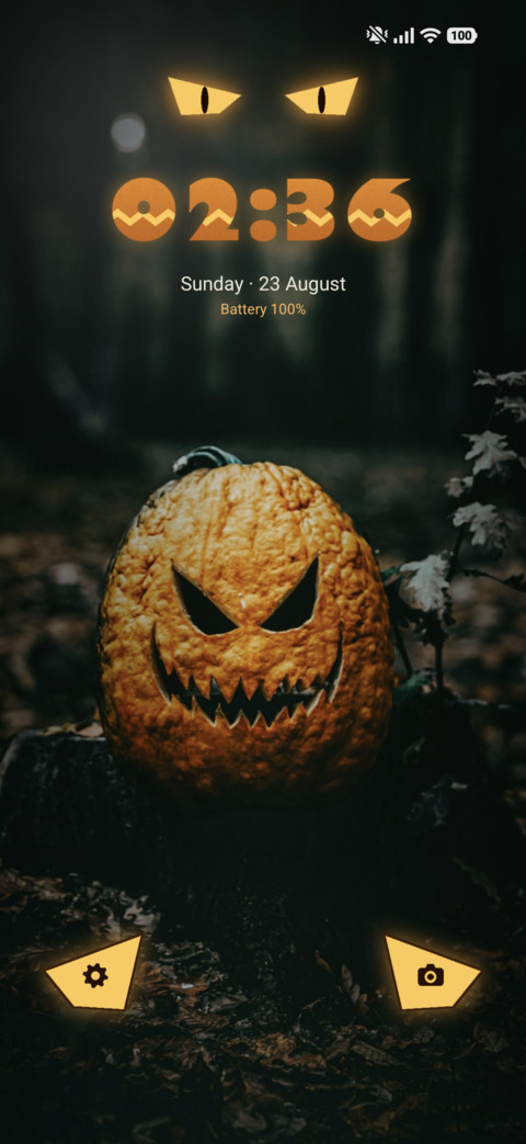 Pumpkin Glare screenshot