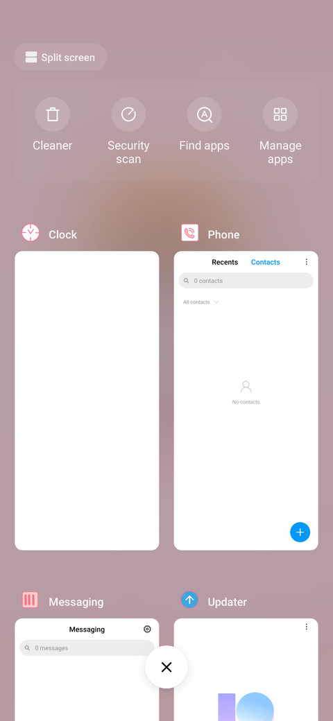 Customize screenshot