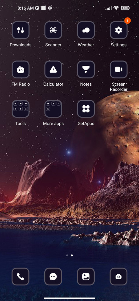 Mars screenshot