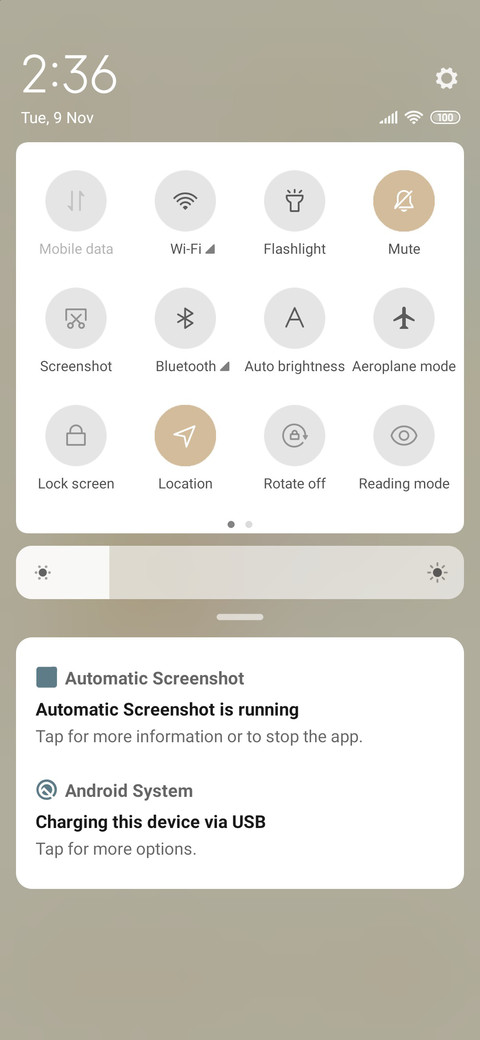 Sound effects screenshot