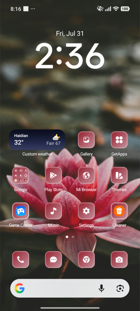 Lotus screenshot