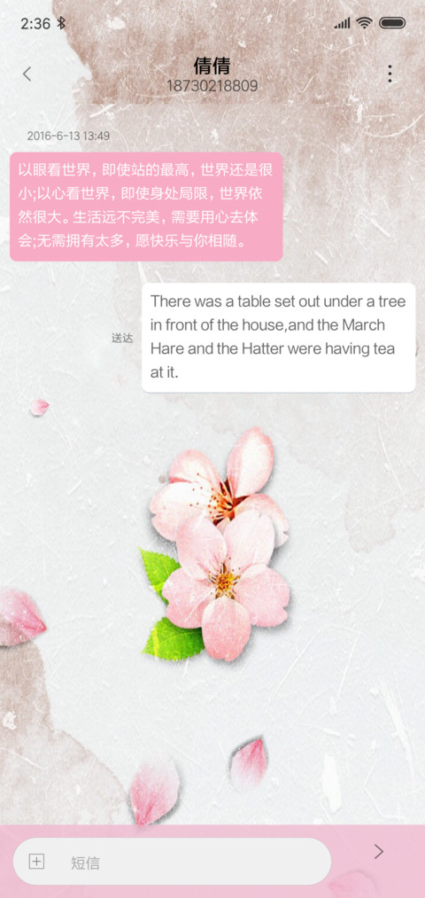 落花 screenshot