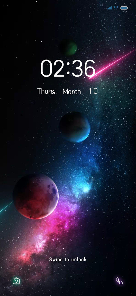 Universe planet screenshot