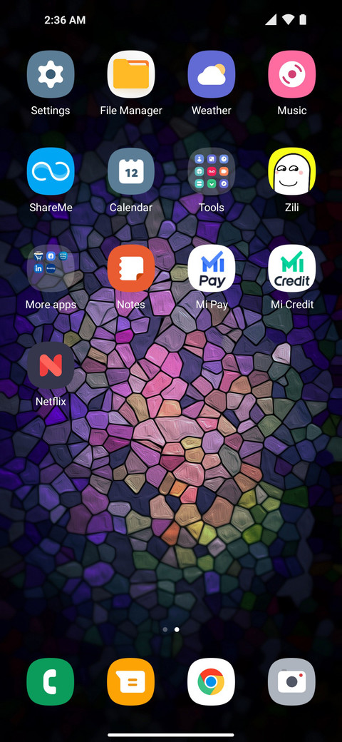 color screenshot