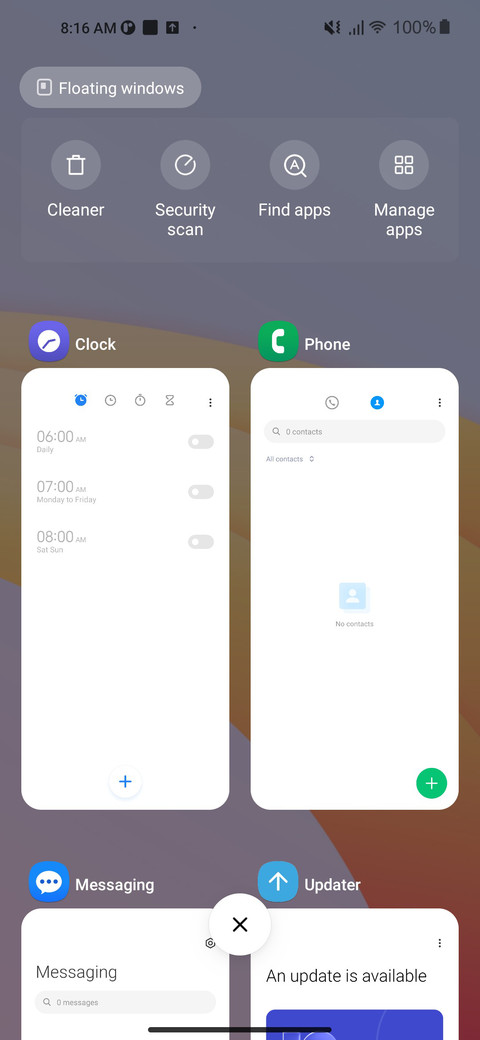 One V screenshot