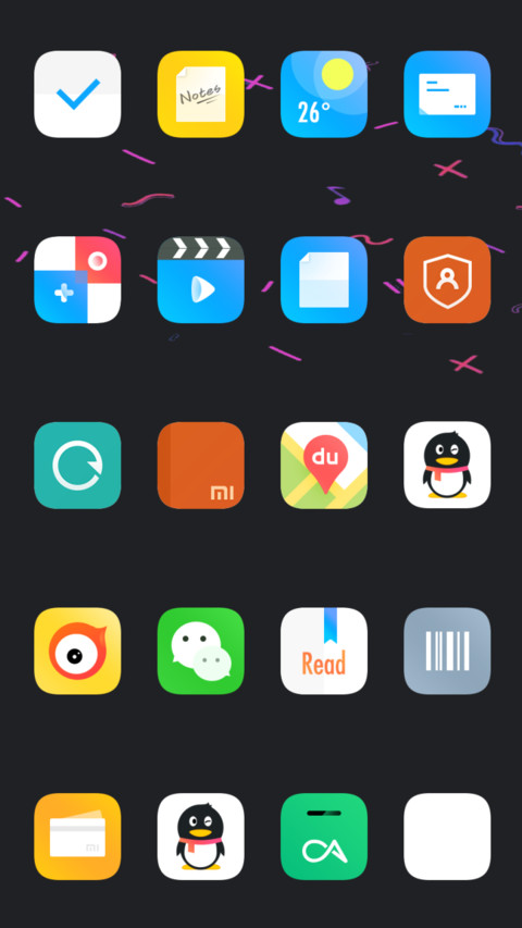 whiter Dark black screenshot