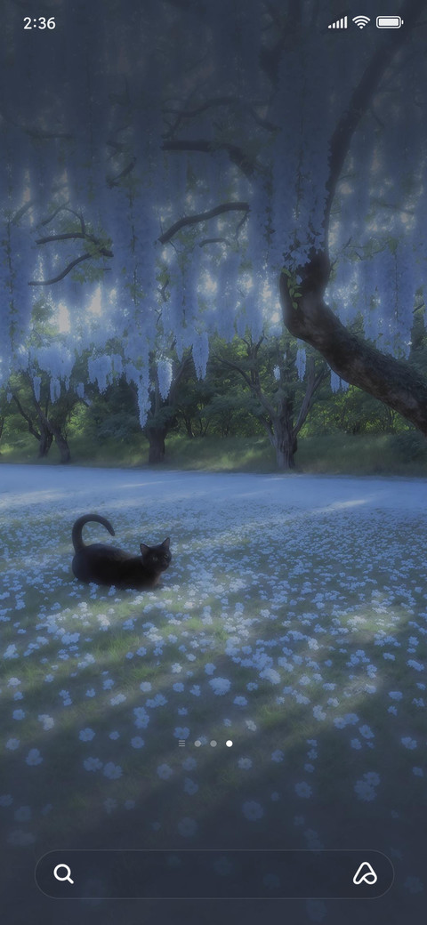Cat in Blooms screenshot