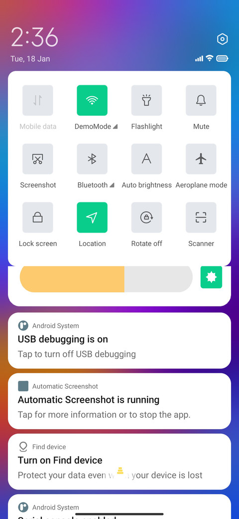 Narzo 50a screenshot