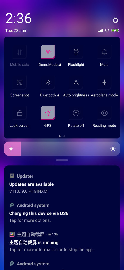 Abstract Mosaic - Dark_3MDS screenshot
