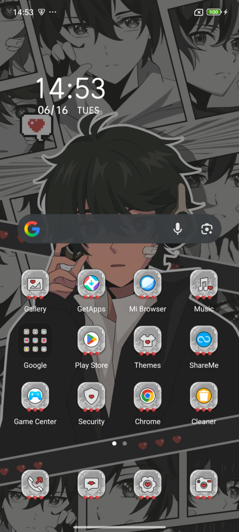Love hides screenshot