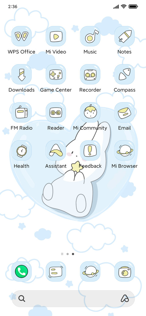 Rabbit BubbleCloud screenshot