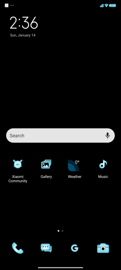 Jiyan Blue Light screenshot