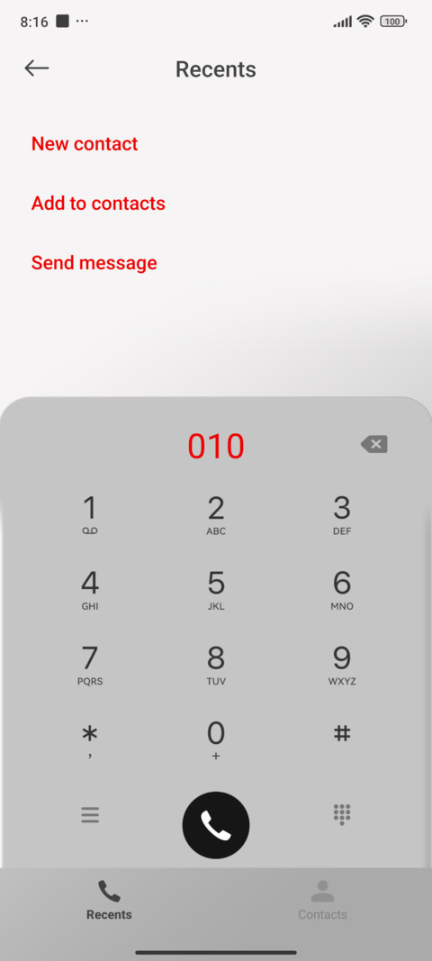 Gray analog screenshot