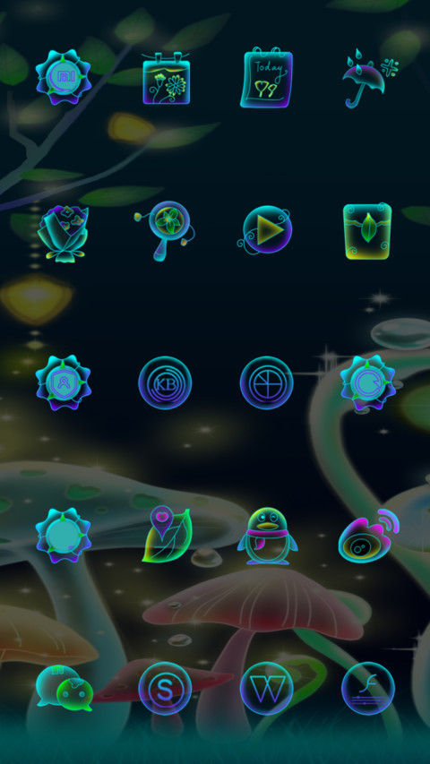 梦幻夜光森林 screenshot