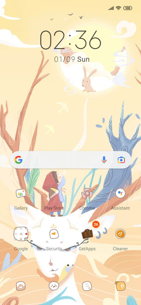 Girl fawn screenshot