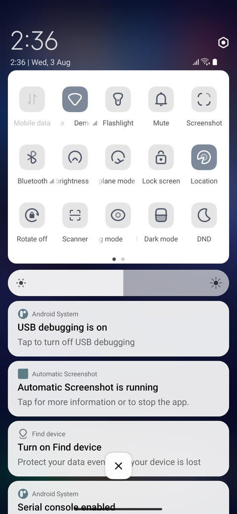 Xperia 1 v12 screenshot