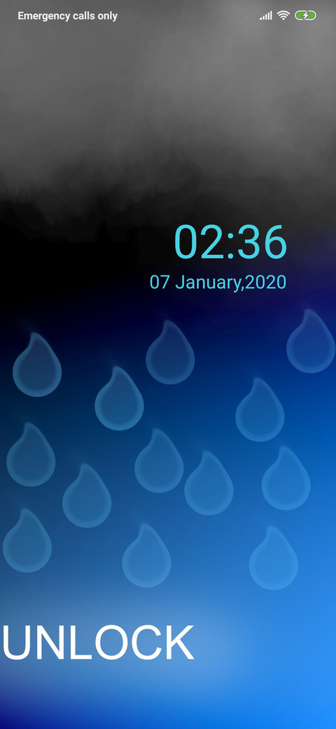 Rain drops_DWM4 screenshot