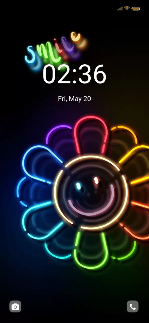 Rainbow sunflower screenshot