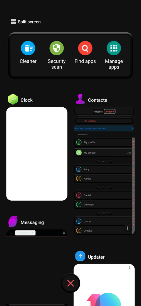 Classic UI screenshot
