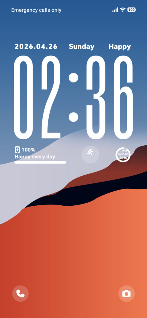 Azure Orange Peaks screenshot