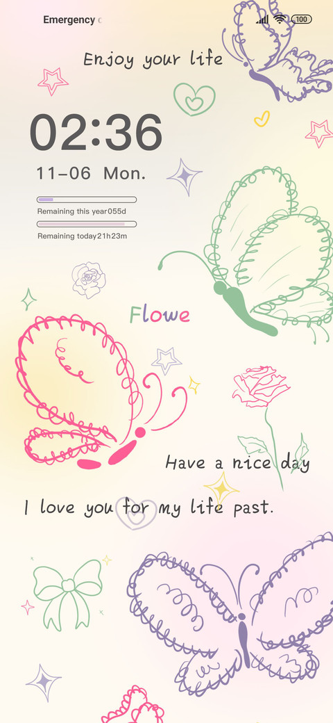 Colorful Butterfly screenshot