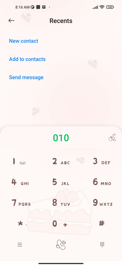 Screenful cake screenshot
