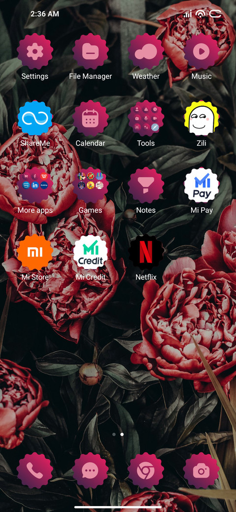 Flower screenshot