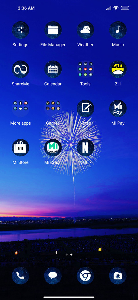 Fireworkz si screenshot