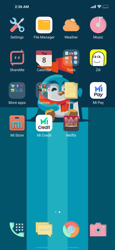 Pingui IZ V13 screenshot