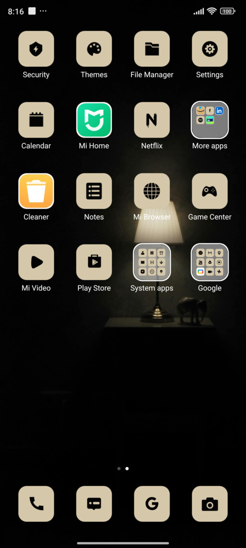 Table Lamp screenshot