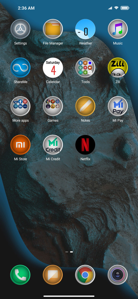Mars Over Blue screenshot