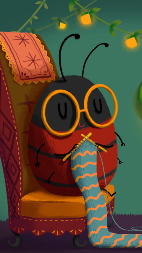 Children's Day illustration screenshot