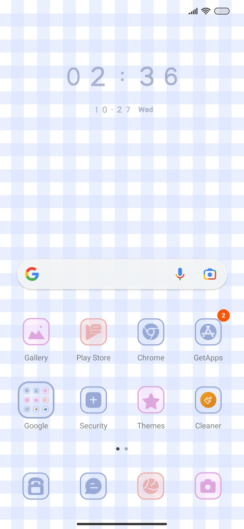 Fresh grid screenshot