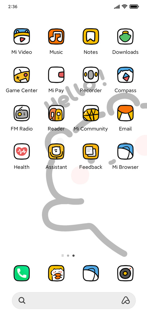 Hand-painted icon screenshot