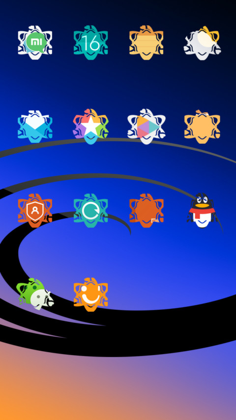 Round Neon_DWM3 screenshot