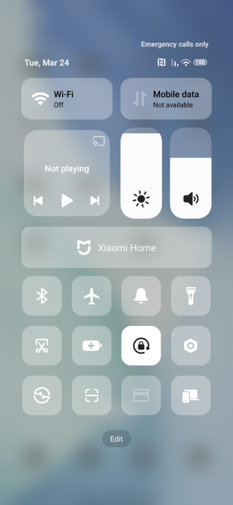 Super Phone UI screenshot
