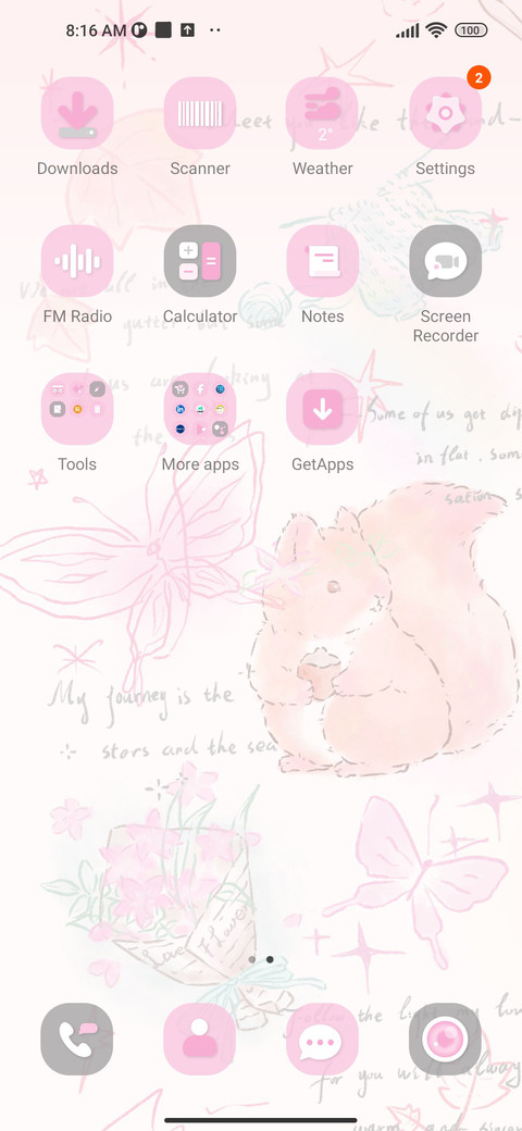 Butterfly garden screenshot