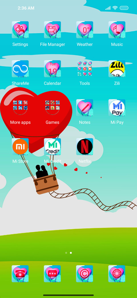 Love Air Balloon screenshot