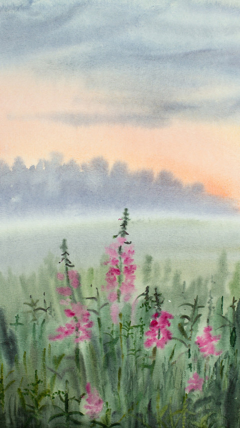 Traditional painting screenshot